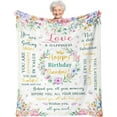 thumbnail image 1 of Grandma Birthday Gifts Blanket 60"x50", Birthday Gifts for Grandma, Gifts for Grandma Birthday Unique, Nana Mimi Gigi Granny Grandma Gifts for Birthday, Birthday Gift for Grandma, 1 of 6