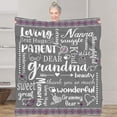 thumbnail image 1 of Grandma Blanket I Love You Nana Blanket Gift for Grandma Birthday, Mother Day''s, Super Soft Flannel Grandmother Blanket Throw Blankets for Granny, 1 of 6