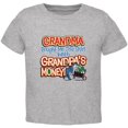 thumbnail image 1 of Grandma Bought Me This Shirt With Grandpa's Money Toddler T Shirt Heather Toddler Size 5/6, 1 of 1