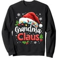 thumbnail image 1 of Grandma Claus Holiday Sweatshirt, 1 of 8