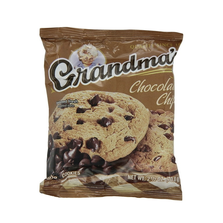 Grandma's Cookies, Chocolate Chip Cookie, 2.875 oz Cookies