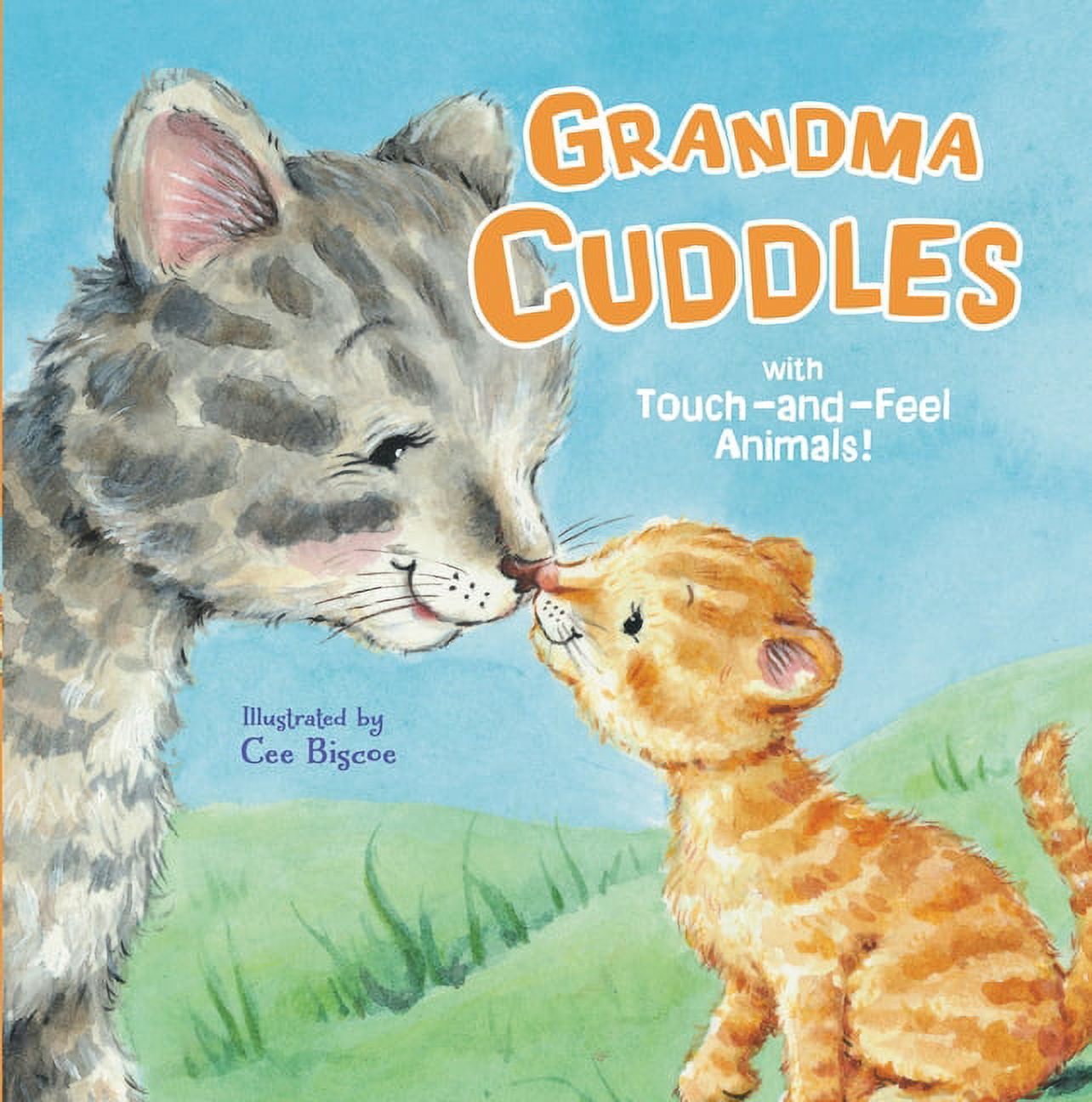Grandma Cuddles: With Touch-And-Feel Animals!, (Board Book)