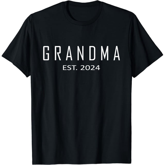 Funny Grandma Est 2024 Sweatshirt - Women's Graphic Pullover, Casual Crewneck