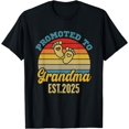 thumbnail image 1 of Grandma Est 2025 Promoted to Grandma 2025 New Grandmother T-Shirt, 1 of 4