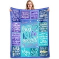 thumbnail image 1 of Grandma Gifts, Best Gifts for Grandma, Grandma Birthday Gifts, Grandma Gifts from Grandchildren, Grandma Gifts for Birthday Throw Blanket 50"x60", 1 of 6