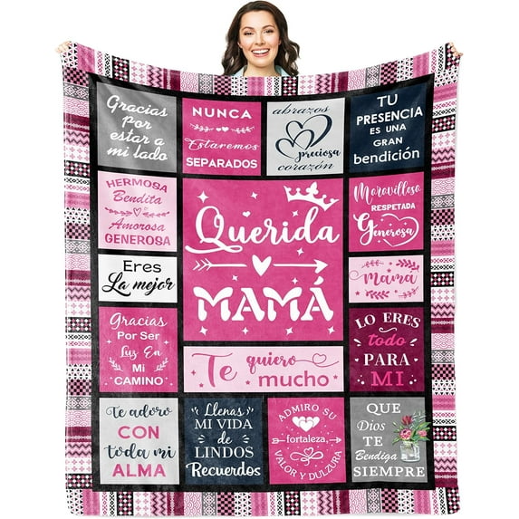 Grandma Gifts, Birthday Gifts for Grandma from Granddaughter, Grandma Blanket 50"X60", Grandma Christmas Mothers Day Birthday Gifts, Gigi Gifts for Grandma, Grandmother Gifts from Grandkids