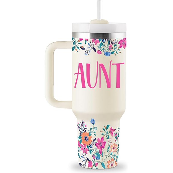 Grandma Gifts Christmas Gifts for Grandma Great Grandmother Gift Ideas Best Grandmother Gift from Granddaughter Grandson for Mothers Day Birthday 40oz Travel Cup Insulated Tumbler with Lid & Straw