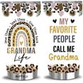 thumbnail image 1 of Grandma Gifts Coffee Tumblers with Lids and Straws, My Favorite People Call Me Grandma Travel Tumbler Cups 20 OZ, 1 of 6