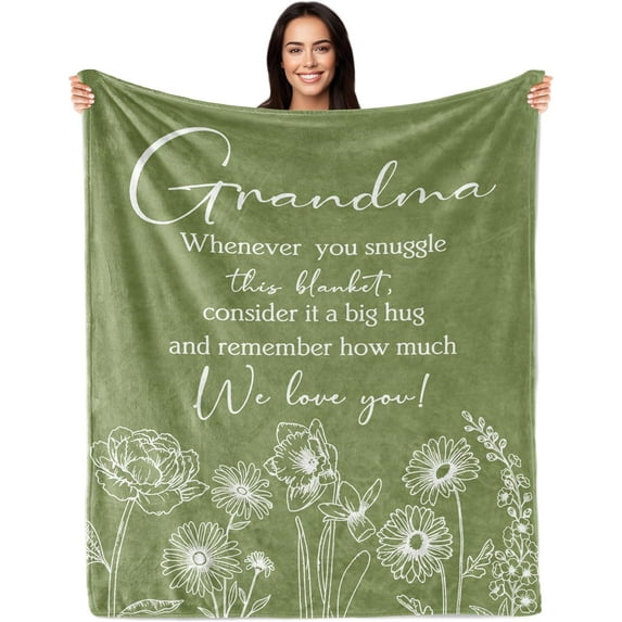 Grandma Gifts, Gifts for Grandma, Grandma Birthday Gifts, Gifts for Grandmother Birthday, Gifts Ideas for Grandma, Great Nana Gifts for Grandma, Best Birthday Gifts for Gigi 60"X50" Blanket