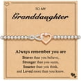 thumbnail image 1 of Grandma Gifts, Mother Daughter Gifts, Valentine's Day Mother's Day Christmas Gifts for Grandma Granddaughter Mom Daughter Bracelet, 1 of 6