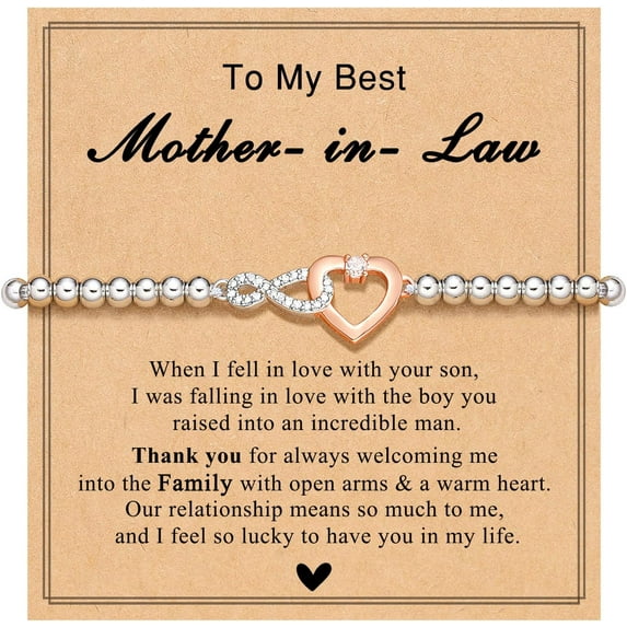 Grandma Gifts, Mother Daughter Gifts, Valentine's Day Mother's Day Christmas Gifts for Grandma Granddaughter Mom Daughter Bracelet