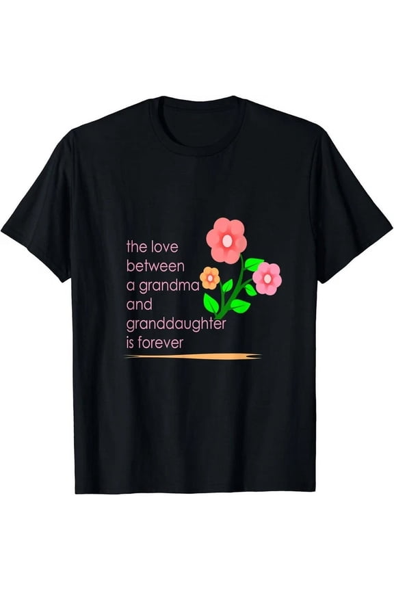 Grandma Granddaughter Cute Matching Gift T-Shirt Unisex S-5XL Hot Trending Shirt, Vintage Birthday Gift
