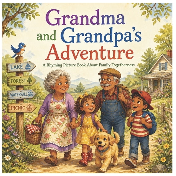 Grandma & Grandpa Adventures: Rhyming Pi Grandma and Grandpa's Adventure: A Rhyming Picture Book About Family Togetherness, Book 1, (Paperback)