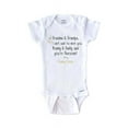 thumbnail image 1 of Grandma & Grandpa, I can't wait to meet you. Mommy & Daddy said you're Awesome! - surprise grandparents onesie birth pregnancy announcement - White 0-3 Months, 1 of 1