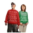 thumbnail image 1 of Grandma & Grandpa Matching Ugly Christmas Sweatshirts Set Grandparents Xmas Gift Women Sweatshirt Green X-Large / Sweatshirt Red Large, 1 of 6