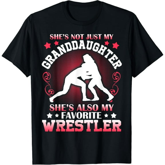 Grandma Grandpa Wrestling Girl Funny Wrestler Wrestling T-Shirt