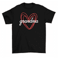 thumbnail image 1 of Grandma Heart I Love Grandmother Gift T-Shirt Women Unisex, 1 of 2
