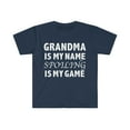 thumbnail image 1 of Grandma Is My Name Spoiling Is My Game Unisex T-shirt S-3XL, 1 of 2