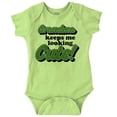 thumbnail image 1 of Grandma Keeps Me Looking Cute Funny Romper Boys or Girls Infant Baby Brisco Brands 24M, 1 of 7