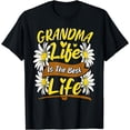 thumbnail image 1 of Grandma Life Is The Best Life Cute Grandma Mothers Day Gifts T-Shirt, 1 of 4