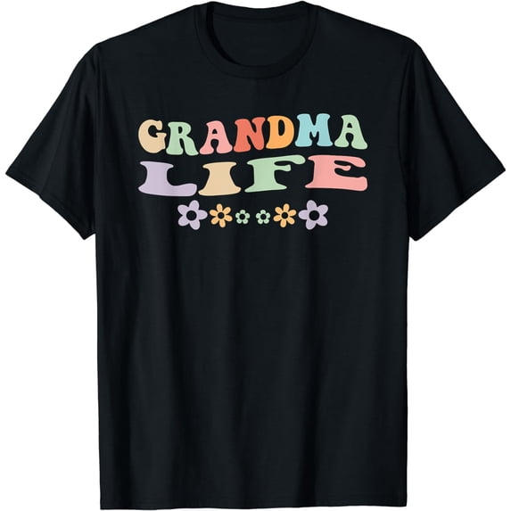 Grandma Life vintage floral design to best cool granny T-Shirt