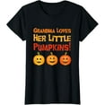 thumbnail image 1 of Grandma Loves Her Little Pumpkins! - Halloween T-Shirt, 1 of 3