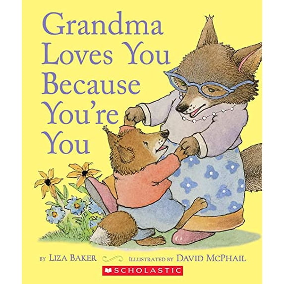Pre-Owned Grandma Loves You Because You're You (Board book) 1338271431 9781338271430
