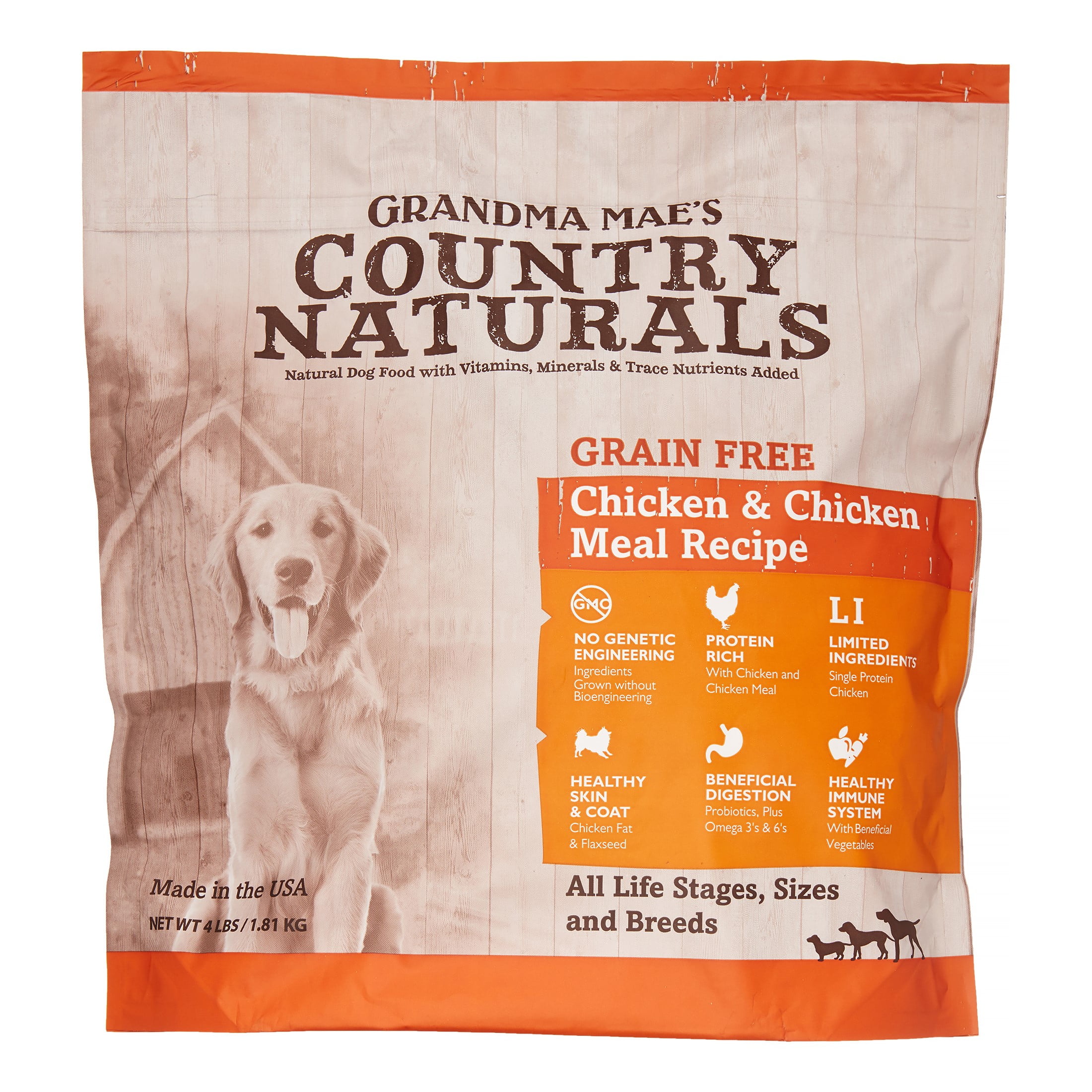Grandma Mae's Country Naturals GrainFree Limited Ingredient Chicken