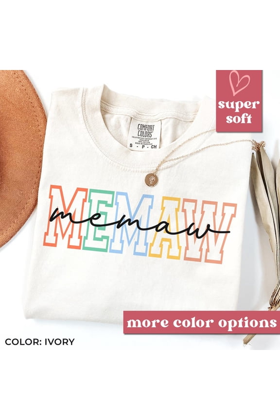 Grandma Mom Memaw F29 T-Shirt All Size S-3XL