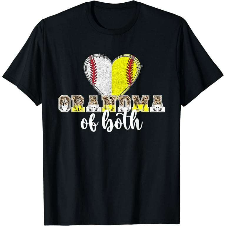 Womens Baseball Softball Nana Grandma Tshirt Heart Distressed Womens Baseball Softball Nana Grandma Tshirt Heart Distressed