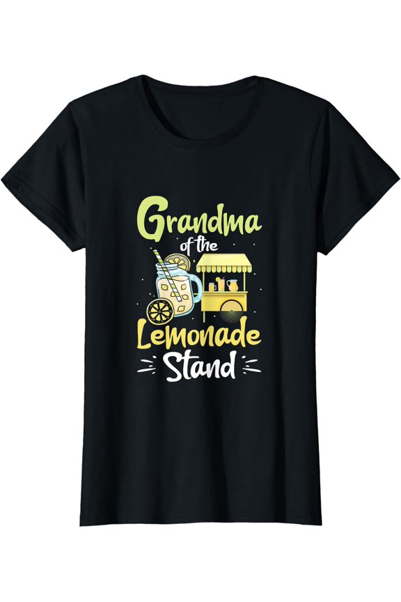 Grandma Of The Lemonade Stand Funny Lemon Business Store T-Shirt, Unisex T-Shirt