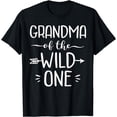 thumbnail image 1 of Grandma Of The Wild One Shirt Funny 1st Birthday Safari Gift T-Shirt, 1 of 3