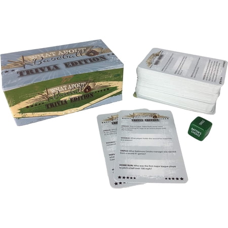 Grandma Smiley's Baseball Trivia Game Edition - 500 Cards, Ages 15+