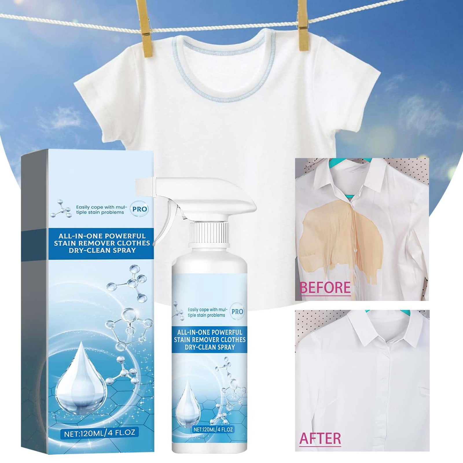 Grandma Stain Remover Soap Remover for Shower Foaming Disposal Dog Hair