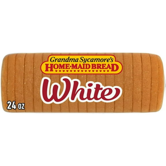 Grandma Sycamore's White Bread, 24 oz, White Bread, Bag (Pack of 5)