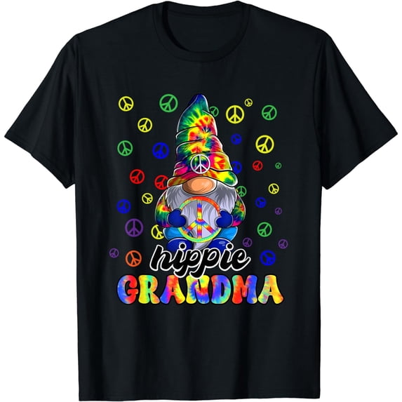 Grandma Tie Dye Gnome Mother’s Day Women Men Family Matching T-Shirt