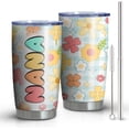 thumbnail image 1 of Grandma Tumbler With Straw and Lid, Stainless Steel Grammy Tumbler Coffee Cup for Nana Birthday Mother''s Day Gifts for Grandma Mimi Gigi, 1 of 6