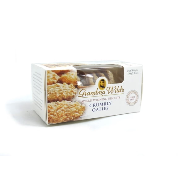 Grandma Wild's Crumbly Oaties Cookies, 150g Box