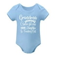 thumbnail image 1 of Grandma You Gotta Come Get Your Daughter - Baby Clothes - Funny Newborn Bodysuit Outfits for Boys And Girls Sky Blue-style 12months, 1 of 7