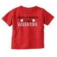 thumbnail image 1 of Grandma and Grandpas Little Valentine Toddler Boy Girl T Shirt Infant Toddler Brisco Brands 4T, 1 of 6