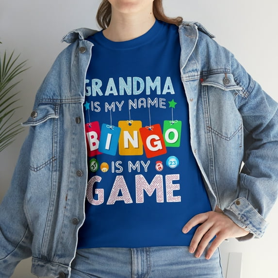 Grandma is My Name Bingo is My Game TShirt