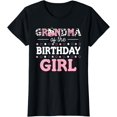thumbnail image 1 of Grandma of The Birthday Girl Shirt Farm Cow Mommy Mama 1st T-Shirt, 1 of 4