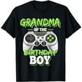 thumbnail image 1 of Grandma of the Birthday Boy Matching Video Game Birthday T-Shirt, 1 of 5