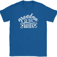 thumbnail image 1 of Grandma of the Bride T-Shirt Wedding Party Groom Event Group Tees - Royal Blue, 5XL, 1 of 1