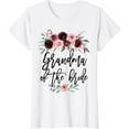 thumbnail image 1 of Grandma of the Bride Wedding Shower Bridal Team Grandmother T-ShirtMen and women, White T-shirt, size: Extra large, 1 of 4