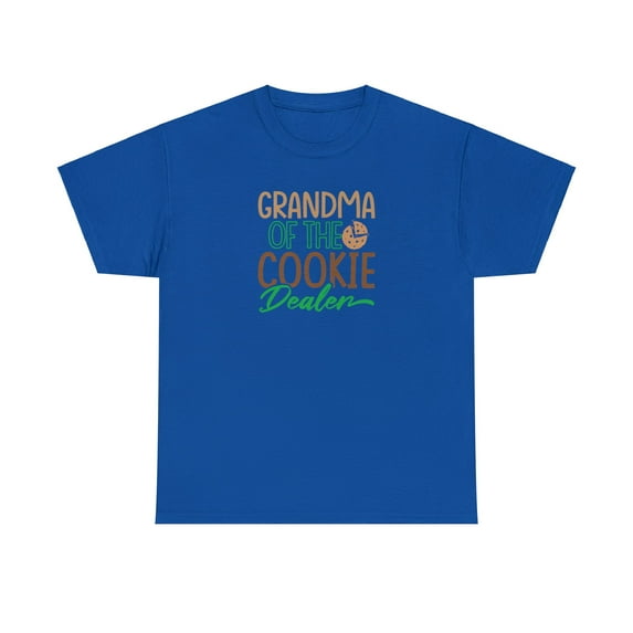 Grandma of the Cookie Dealer Girl Scout Grandma Unisex Heavy Cotton Tee