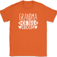 thumbnail image 1 of Grandma of the Groom T-Shirt Wedding Party Bride Event Group Tees - Orange, 3XL, 1 of 1