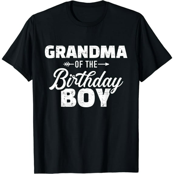 Grandma of the birthday boy T-Shirt