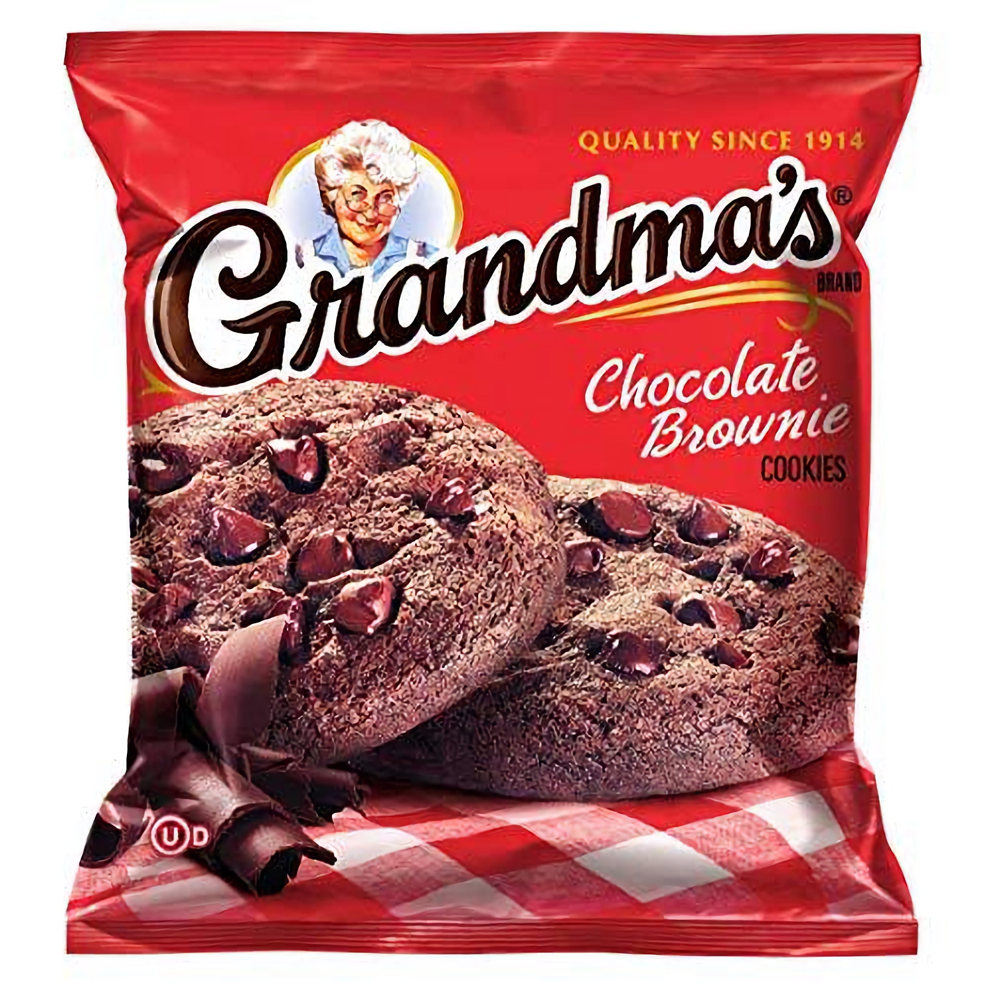 Grandma's Chocolate Brownie Cookie - 2 Cookies / Pack (33 Total Packs / 66 Cookies)