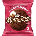 thumbnail image 1 of Grandma’s Cookies, Chocolate Brownie Flavored Cookies, 2.875oz Cookie Packs, (2 Count Bag) (Packaging May Vary)​, 1 of 7